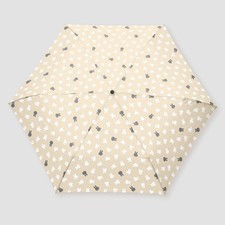 Dick Bruna Miffy Folding Umbrella Face Dot Pattern Beige 220g 2025 NEW