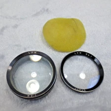 VTG Close Up Lens Set LHM No.1 for Yashica & Rolleiflex 3.5 TLR Cameras + Case