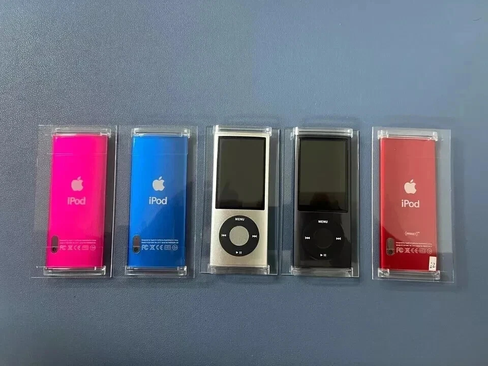 NUOVO sigillato Apple iPod Nano 5a generazione 8 GB 16 GB A1320 tutti i colori miglior regalo Halloween - Immagine 2 di 4