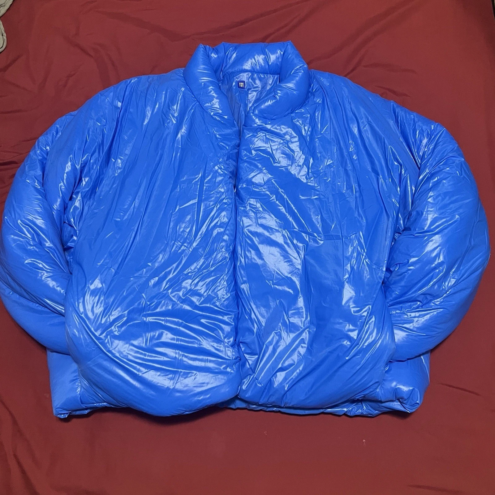 Giacca imbottita rotonda Yeezy Gap Engineered By Balenciaga blu TAGLIA L OFFERTE APERTE