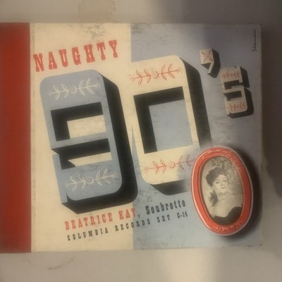 Beatrice Kay, 78 rpm Album(4), V+, Naughty 90's, Columbia C-14