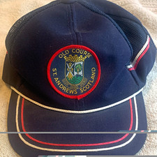 Old Course St Andrews Scotland Golf Hat Adjus...