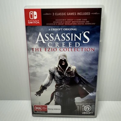 Assassin's Creed The Ezio Collection Nintendo Switch 2022 Complete Game Like New - Image 1 of 4