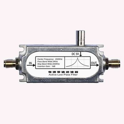 1KHz BPF Single Power Supply Active Bandpass Filter Suppression RF Accessory