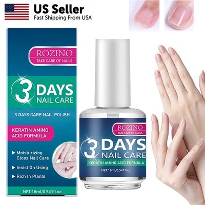 3 Days Nail Care Nail Nourishing Oil Nail Strengthener for Damaged Hydrate Nails