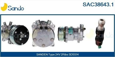 SANDO 6010736.0 Starter Anlasser 3.2kW für IVECO EUROCARGO I-III ZETA 24V LKW
