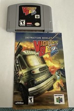 Vigilante 8: 2nd Offense Nintendo N64 Game & Manual