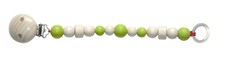 Baby Toy Pacifier Chain Soft Apple Green LxWxH 35x20x210mm NEW Pacifier
