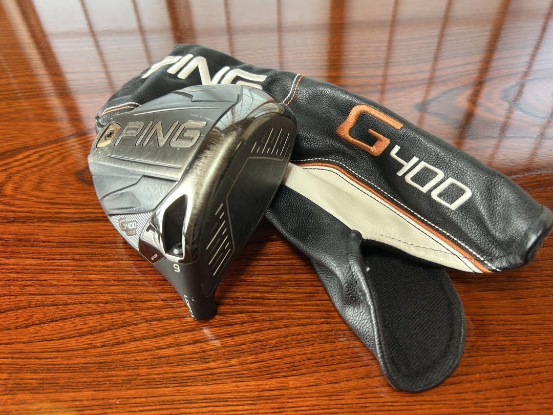 PING g400MAX9° PING G400 MAX Driver Head 9° Black used with headcover | eBay