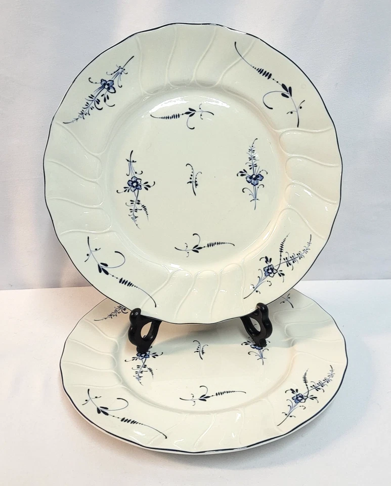 Lote de 2 platos de cena Villeroy & Boch Vieux Luxembourg 10 1/4" Foto 2 de 4