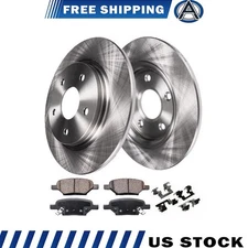 For Chrysler Town And Country Rear Brake Pads And Rotors 2012 2013 2014 - 2016
