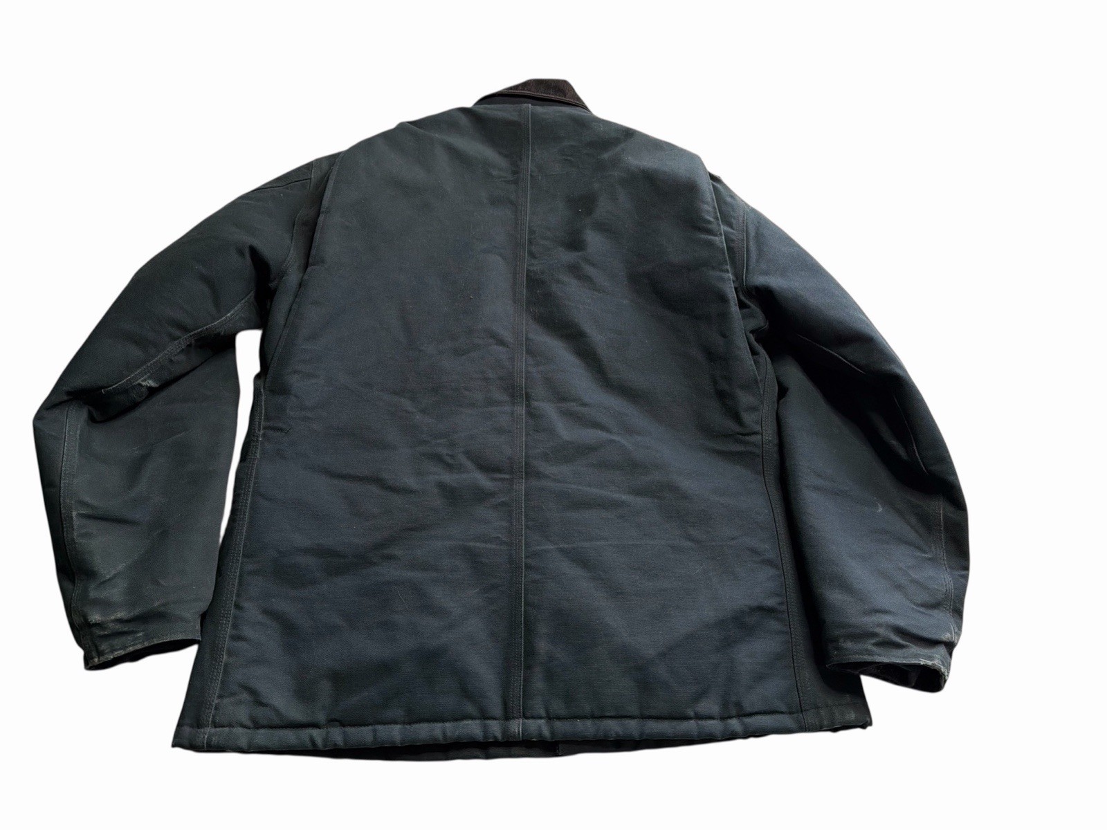 Carhartt C03 BLK XL 46 Quilted Lined Jacket Arctic Workwear USA Union thumbnail 14