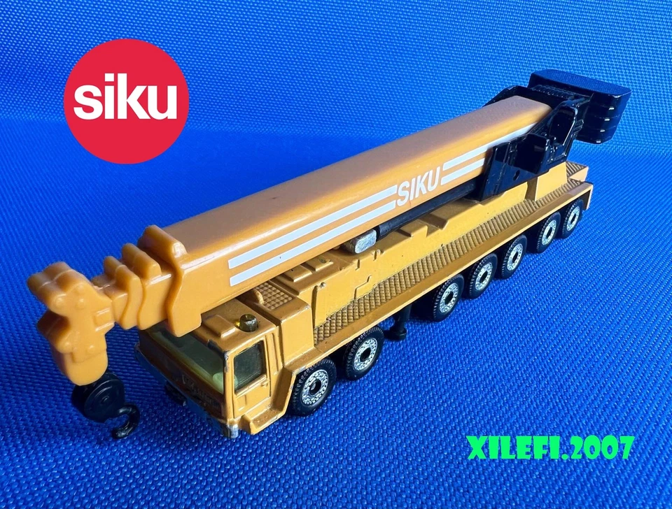 siku camion gru megalifter 7 assi braccio estensibile #1623 1:50 COME DA FOTO - Immagine 3 di 4