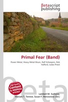 Lambert M. Surhone (U. A.) | Primal Fear (Band) | Taschenbuch | Englisch (2026)