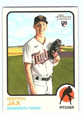 2022 Topps Heritage #268 Griffin Jax