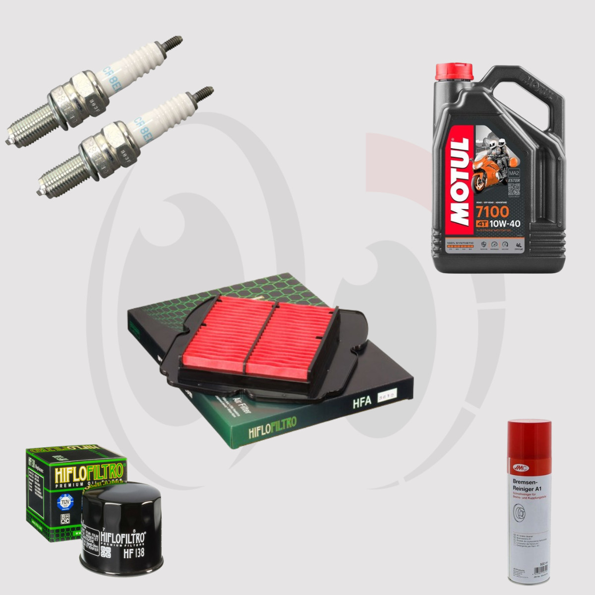 Suzuki SV 1000 2003-2005 : Pack Vidange Motul 7100 10w40 100% Synthèse 4L