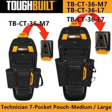 TOUGHBUILT TB-CT-36-M7 / TB-CT-36-L7 Technician 7-Pocket Pouch (Medium / Large)