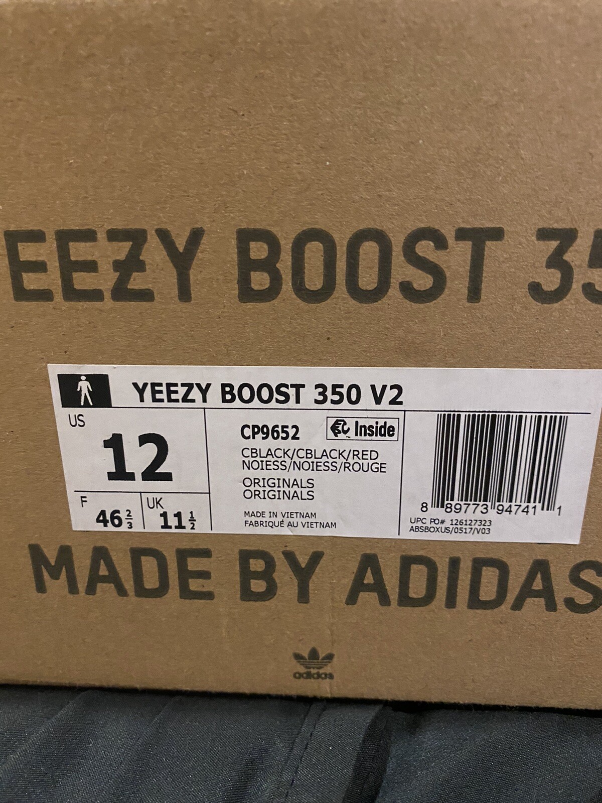 yeezy bred v2 size 12