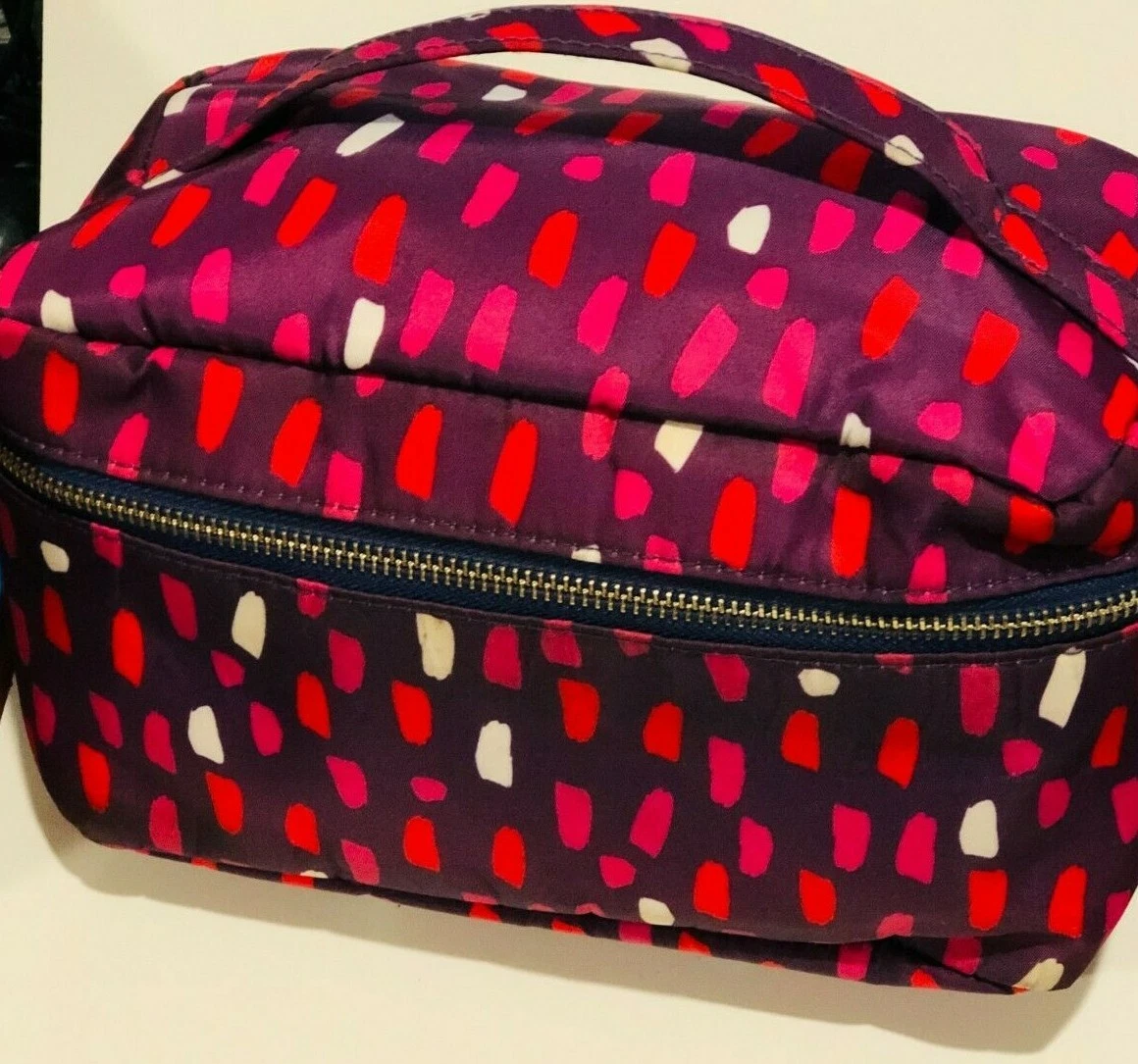 AVON COSMETICS BAG MULTICOLOR Avon Beauty To Go Traincase