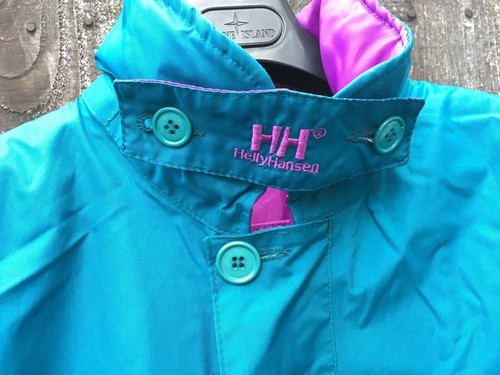 helly hansen teal jacket