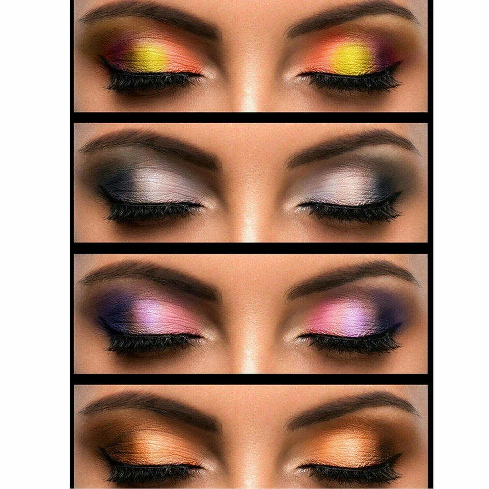 120 Color Vivid Eyeshadow Makeup Palette Highly Pigmented Powder Eye Shadow - Image 4 of 4