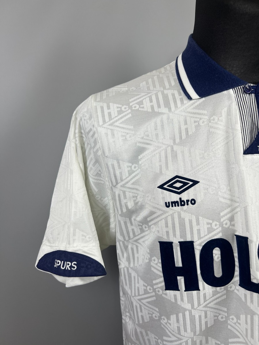 TOTTENHAM HOTSPUR 1991 1993 HOME SHIRT FOOTBALL SOCCER UMBRO