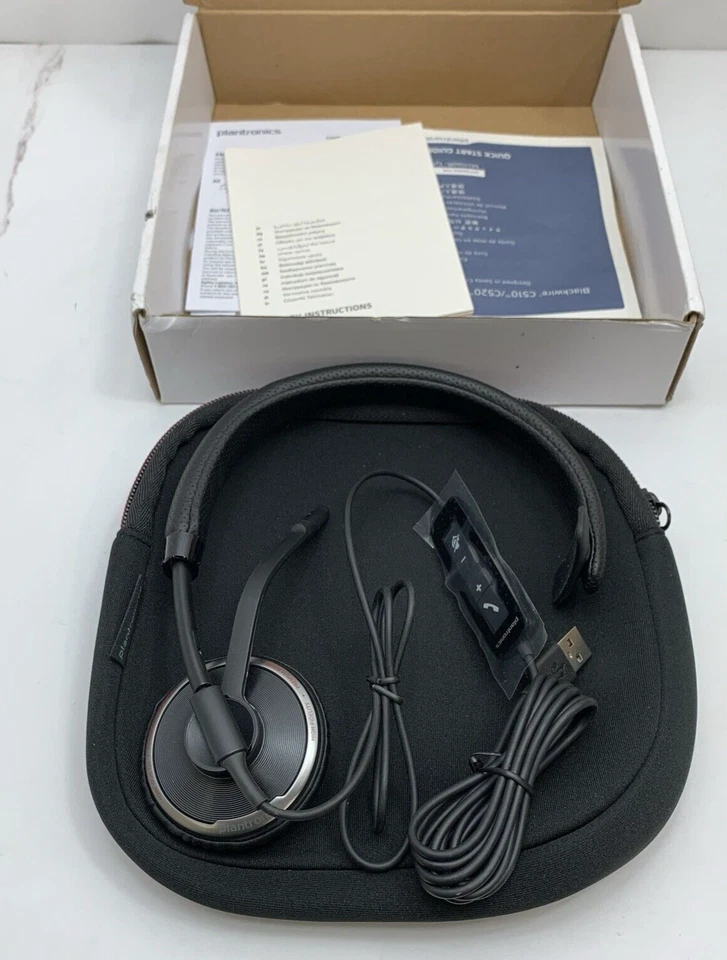 Plantronics Blackwire C510 USB-A One-Sided Headset (Brand-New) Ref:1404 - Image 3 of 4