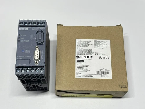 Siemens 3UF7010-1AB00-0 Basic Unit SIMOCODE Pro V PB PROFIBUS DP Interface