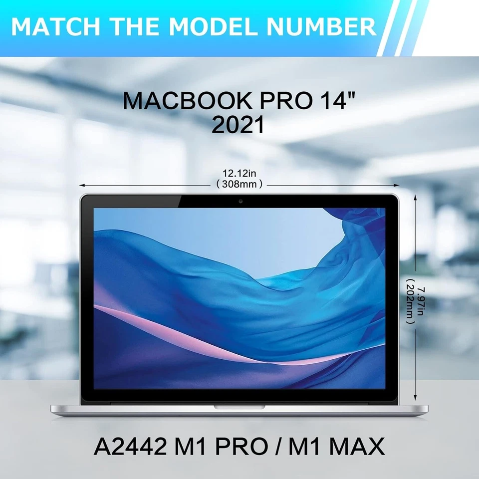 Magnetic Privacy Screen Filter for for MacBook Pro 14.2'' 2021 with M1 Pro / M1 - Image 4 of 4
