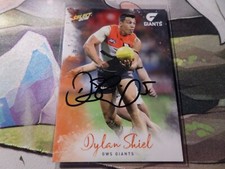 ✺ Hand Signed✺ 2018 GWS GIANTS AFL Card DYLAN SHIEL Card 1