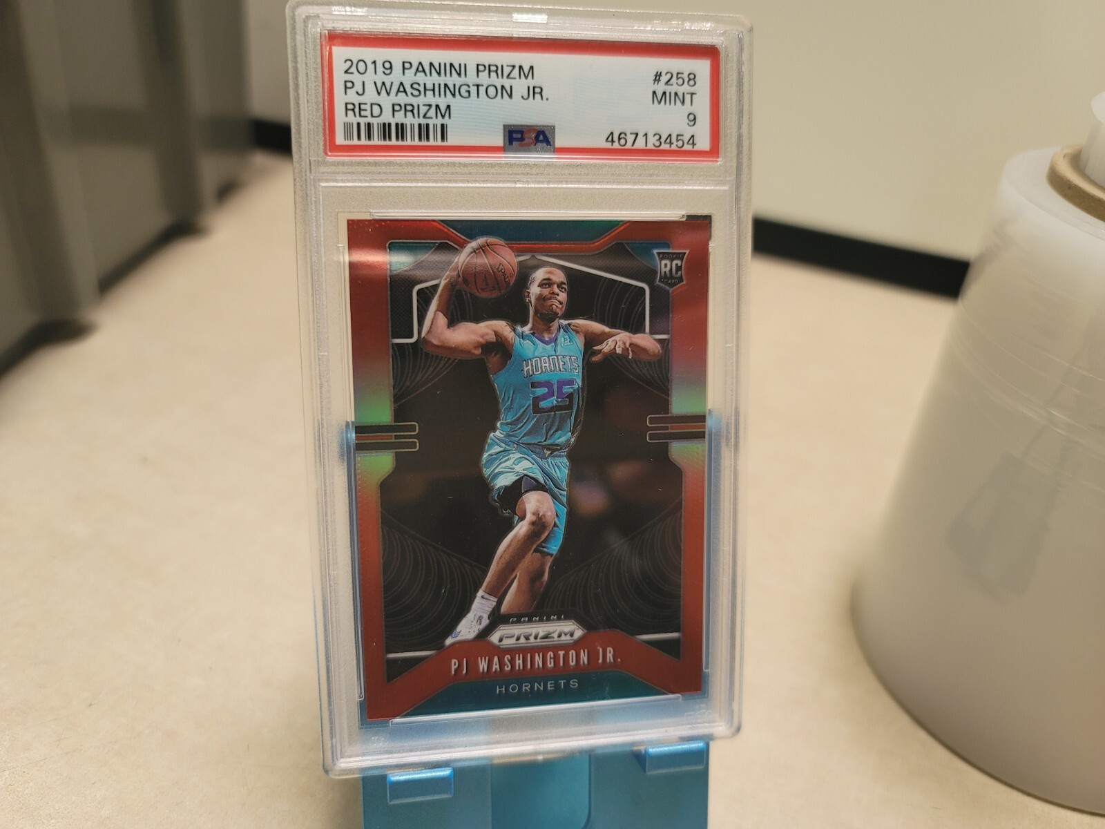 2019-20 Panini Prizm Rookie Red PJ Washington Jr Hornets PSA 9 /299 T6830
