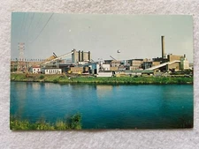 The Great Lakes Paper Mill at Fort William, Port Arthur, Canada  Postcard