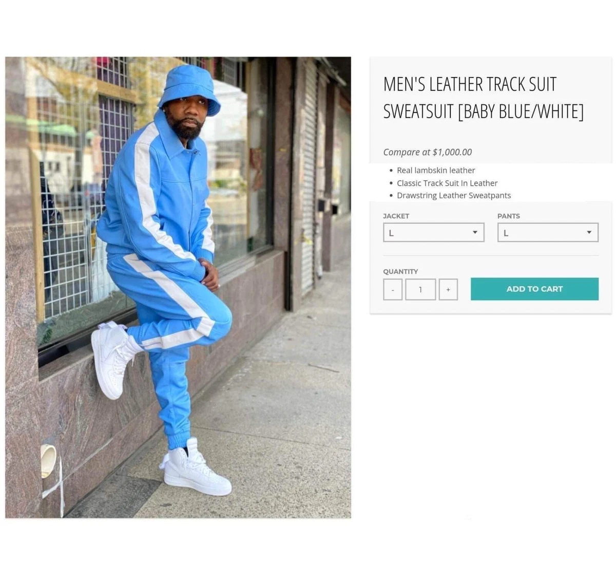Giovanni sweatsuit store