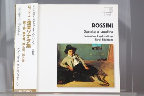 ROSSINI Sonata a quattro Ensemble Explarations Roel Dieltiens Japan Obi - Picture 1 of 5