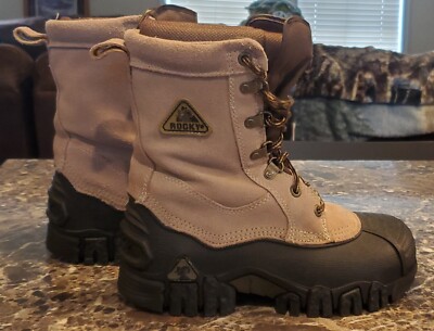 Rocky Boots 7909 Jasper Trac SABLE Brown SUEDE-200g THINSULATE Women's Sz 7