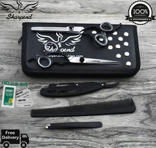 6" Professional Hair Cutting Japanese Scissors Thinning Barber Shears Set Kit