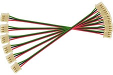 DCC Concepts Alpha Switch Extension Leads 6x 400mm DCD-SE6.400