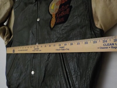 Lot#4715 Vintage Avirex Choctaw Football Team 1994 Varsity Bomber