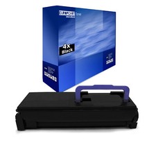 4x Europcart Toner Black F R Kyocera Ecosys P-6030-cdn