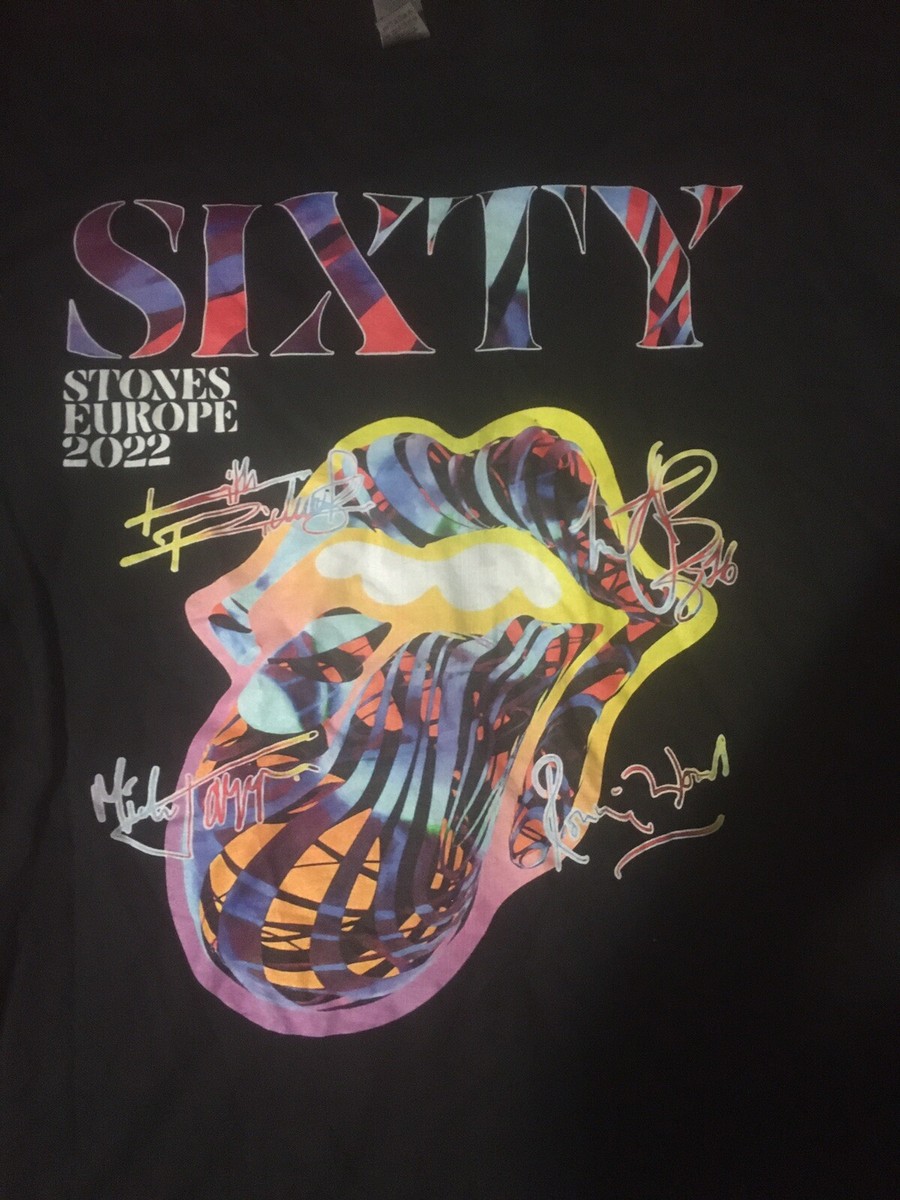 The Rolling Stones 60th Anniversary Shirt Sixe 2XL Sixty