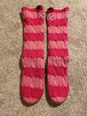 victoria's secret pink slippers boots