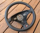 NEW LEATHER Steering Wheel For Audi S Line A4 S4 B5 80 A6 S6 4B A8 S8 D2