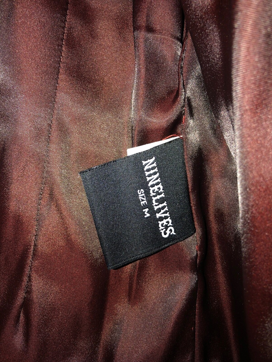 nine lives ナインライヴズ レザージャケット Ninelives Leather Jacket Medium | eBay