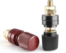 2 Pcs 3/8" Remote Battery Terminal Stud Battery Power Junction Post