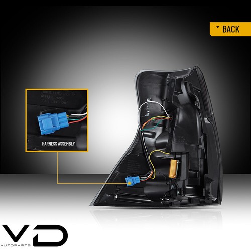 LED Tail Lights For 2014-2021 LEXUS GX 460 DRL w/Animation&Sequential Rear Lamps - Picture 14 of 18