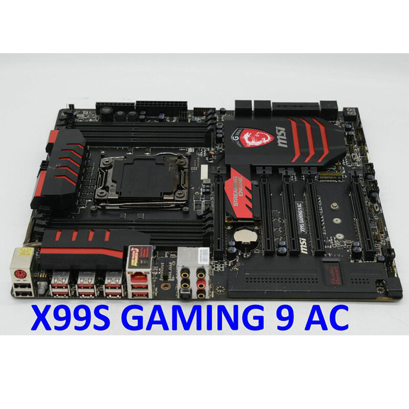 For MSI X99S GAMING AC Motherboard Intel X99 LGA 2011-V3 ATX