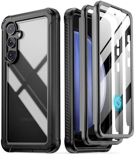 Guardian Series Case Designed for Samsung Galaxy S21 FE 5G, Built-in Screen Prot