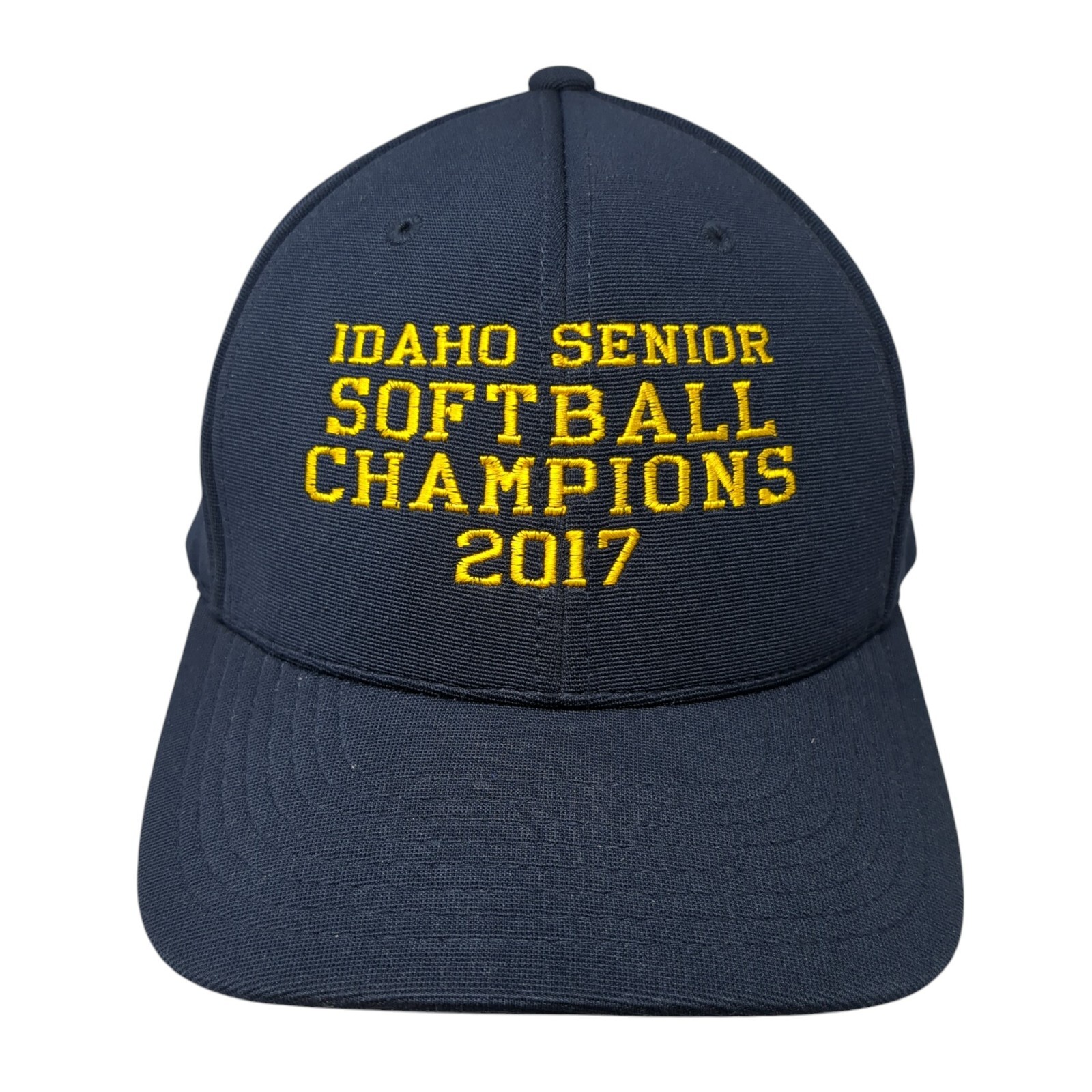 Idaho Senior Softball Champions 2017 Adult Strapback Hat Blue OS Performance