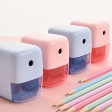 Desktop Pencil Sharpener Stationery Office Student Supplies Cutter Crank Kid