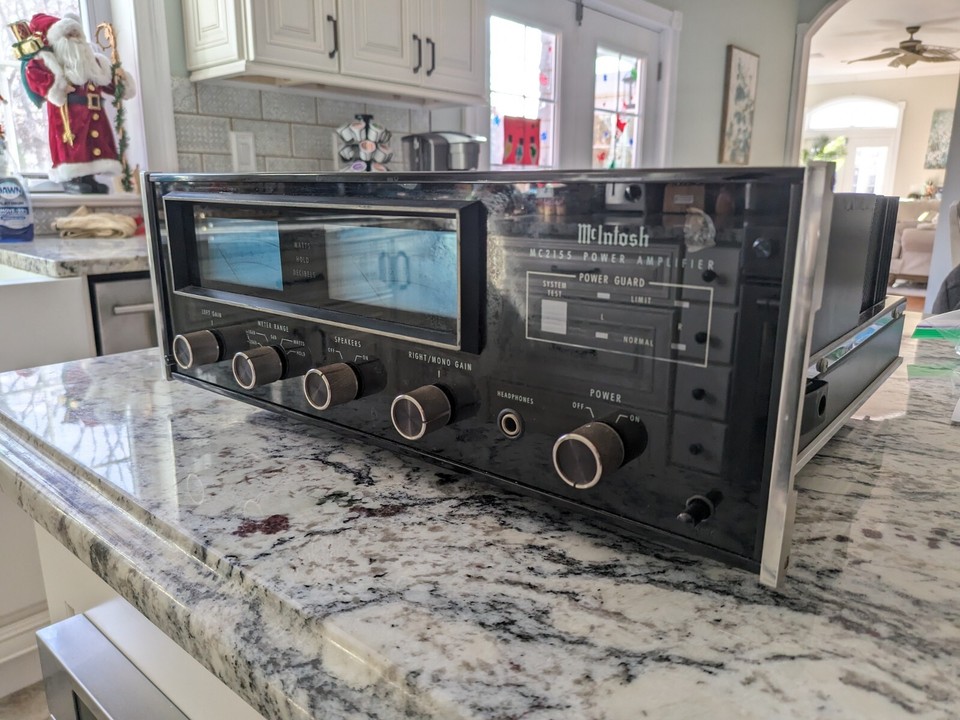 McIntosh MC2155 Vintage Audiophile Stereo Power Amplifier Local